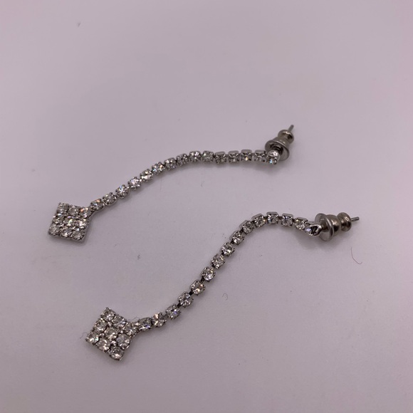 Jewelry - Rhinestone Dangle Earrings